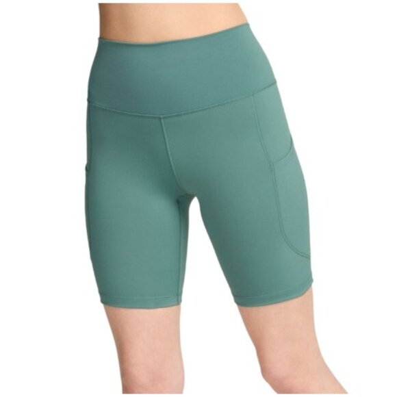 Nike Pants - Nike Women's Medium-Support High-Waisted 8" Biker Shorts Size M with Pockets.